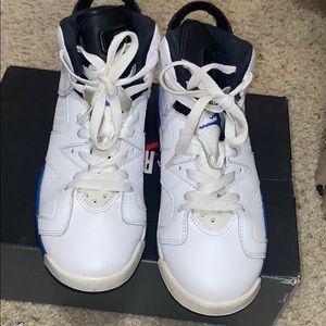 Jordan retro 6 sport blue